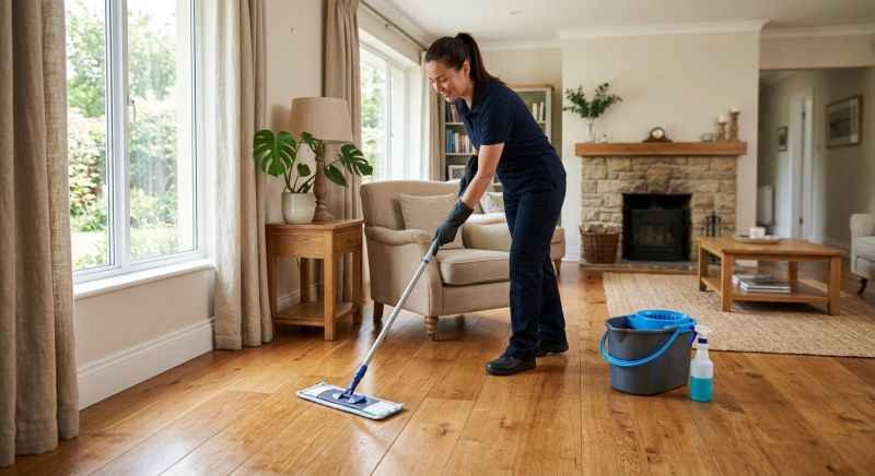 Hardwood Floor Cleaning Service in Bellevue, WA