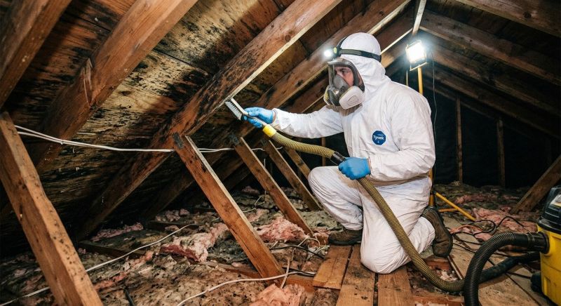 Attic Mold Remediation in Frisco, TX