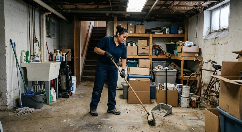 Basement Vacuuming in Redmond, WA