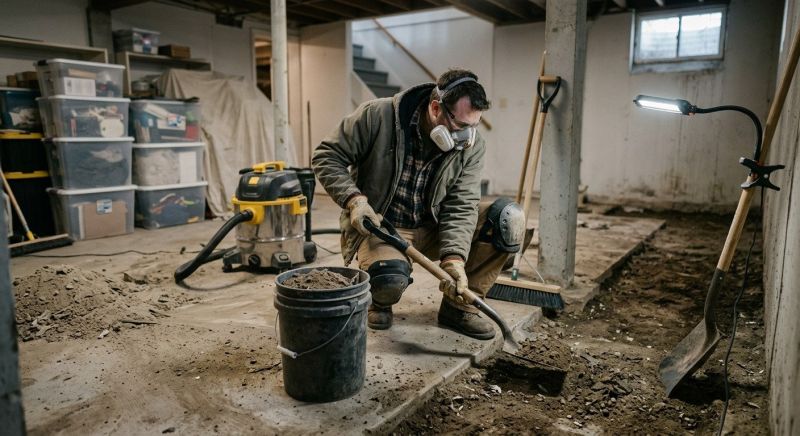 Basement Vacuuming in Puyallup, WA