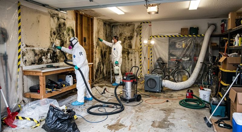 Black Mold Remediation in Bergen County, NJ