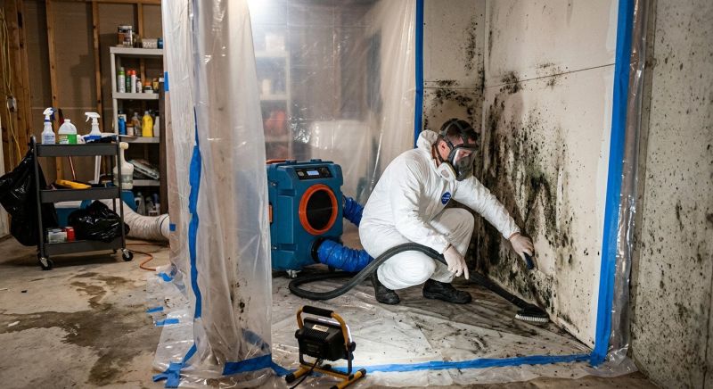 Black Mold Removal in Rockwall, TX