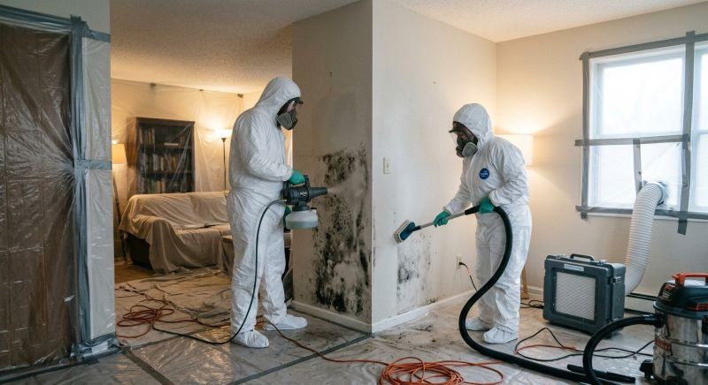 Ceiling Mold Removal in Fort Worth, TX