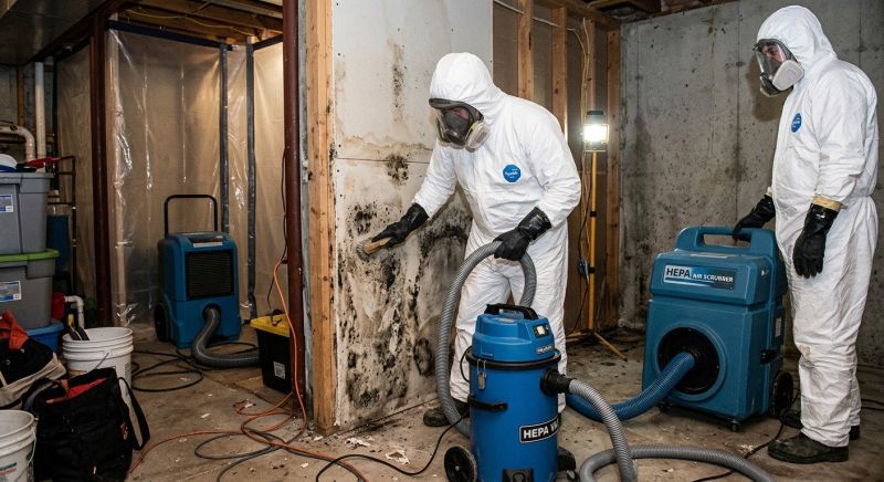 Garage Mold Remediation in Dallas, TX